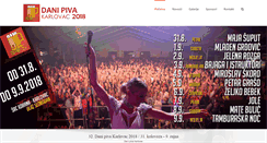 Desktop Screenshot of dani-piva-karlovac.com